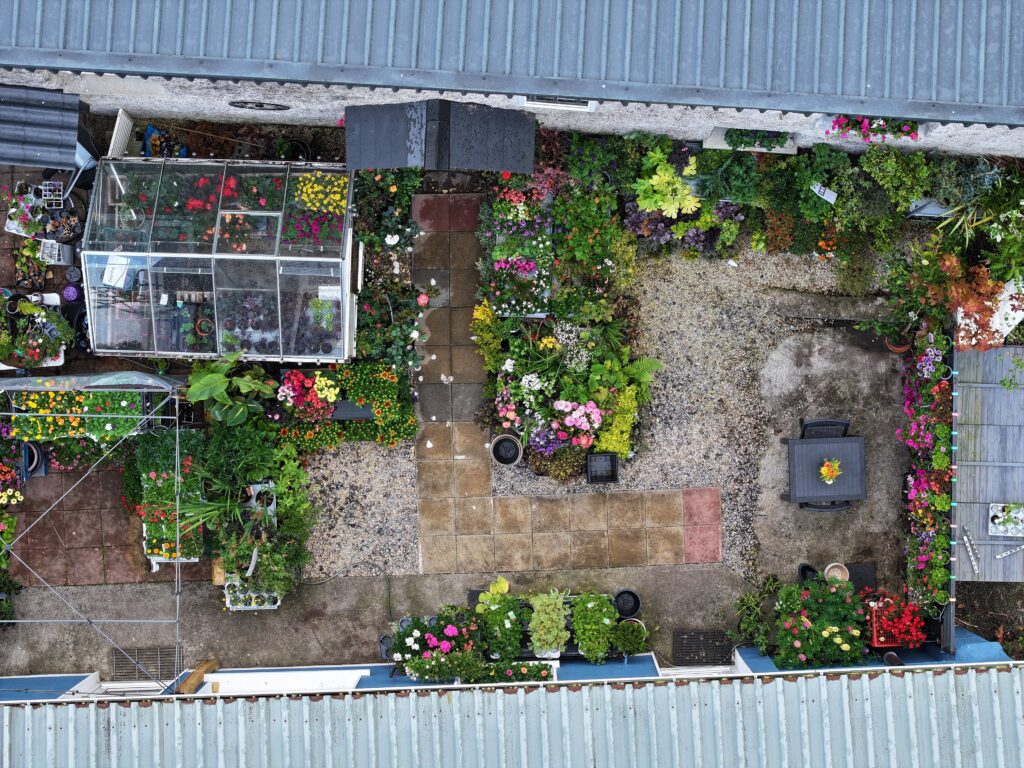 Overhead Shot of Kearneys Garden Centre